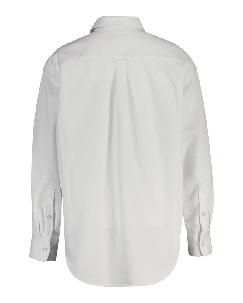 Gant Relaxed Pocket Denim Ls Shirt